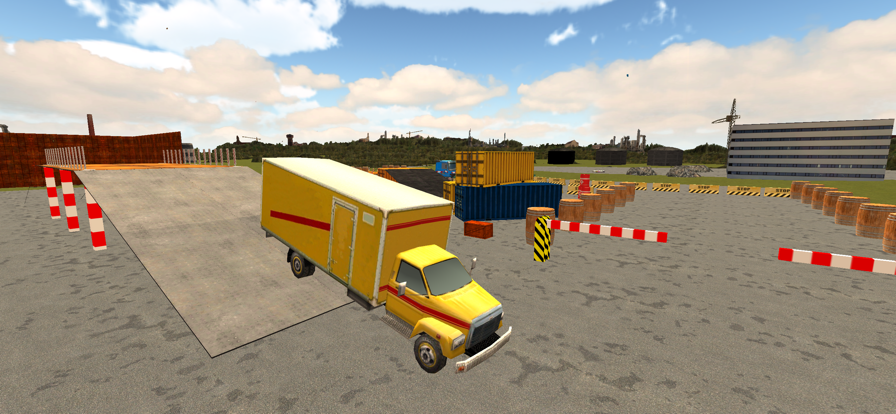卡车停车场3D