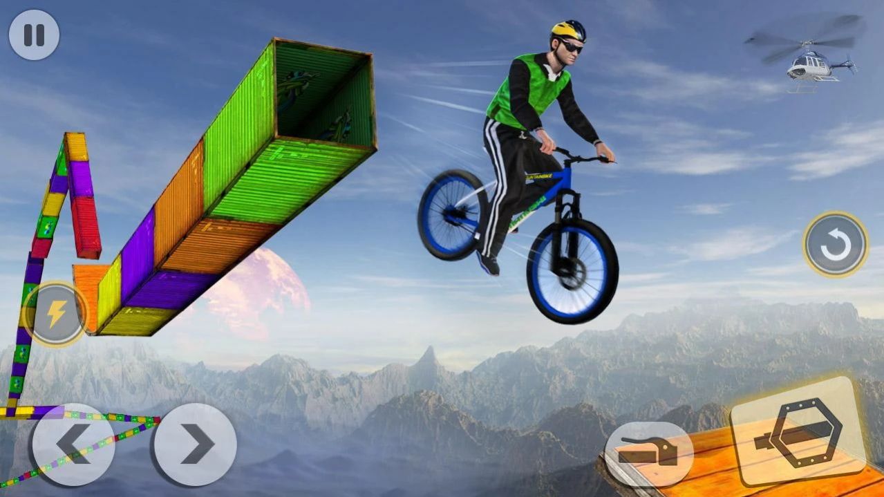 疯狂自行车特技赛3D