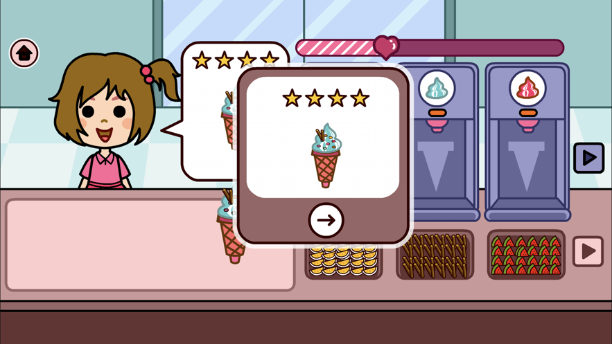 冰淇淋商店游戏