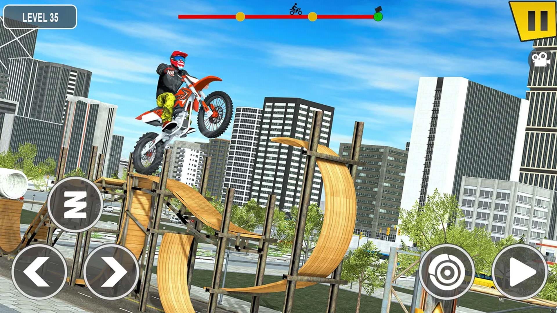 模拟城市摩托车竞速游戏