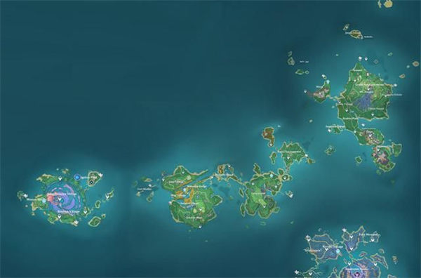 《原神》2.1版本曝光，渊下宫上线，还有海祇岛和清籁岛截图