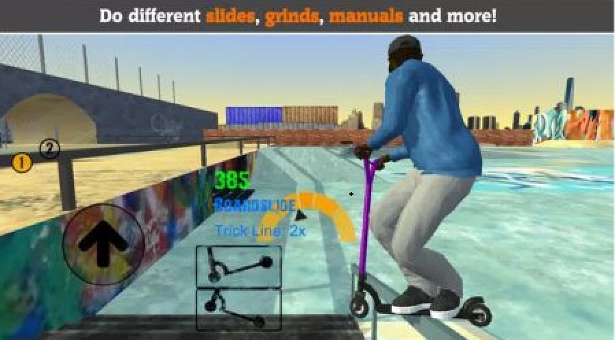 自由滑板极限3D游戏