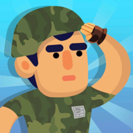 报告二营长无限金币版 1.0.1 安卓版建设军事基地的模拟经营游戏