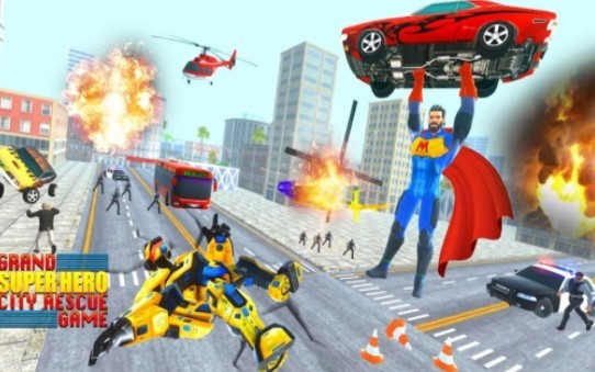 大超级英雄战斗3D好玩吗 大超级英雄战斗3D玩法简介